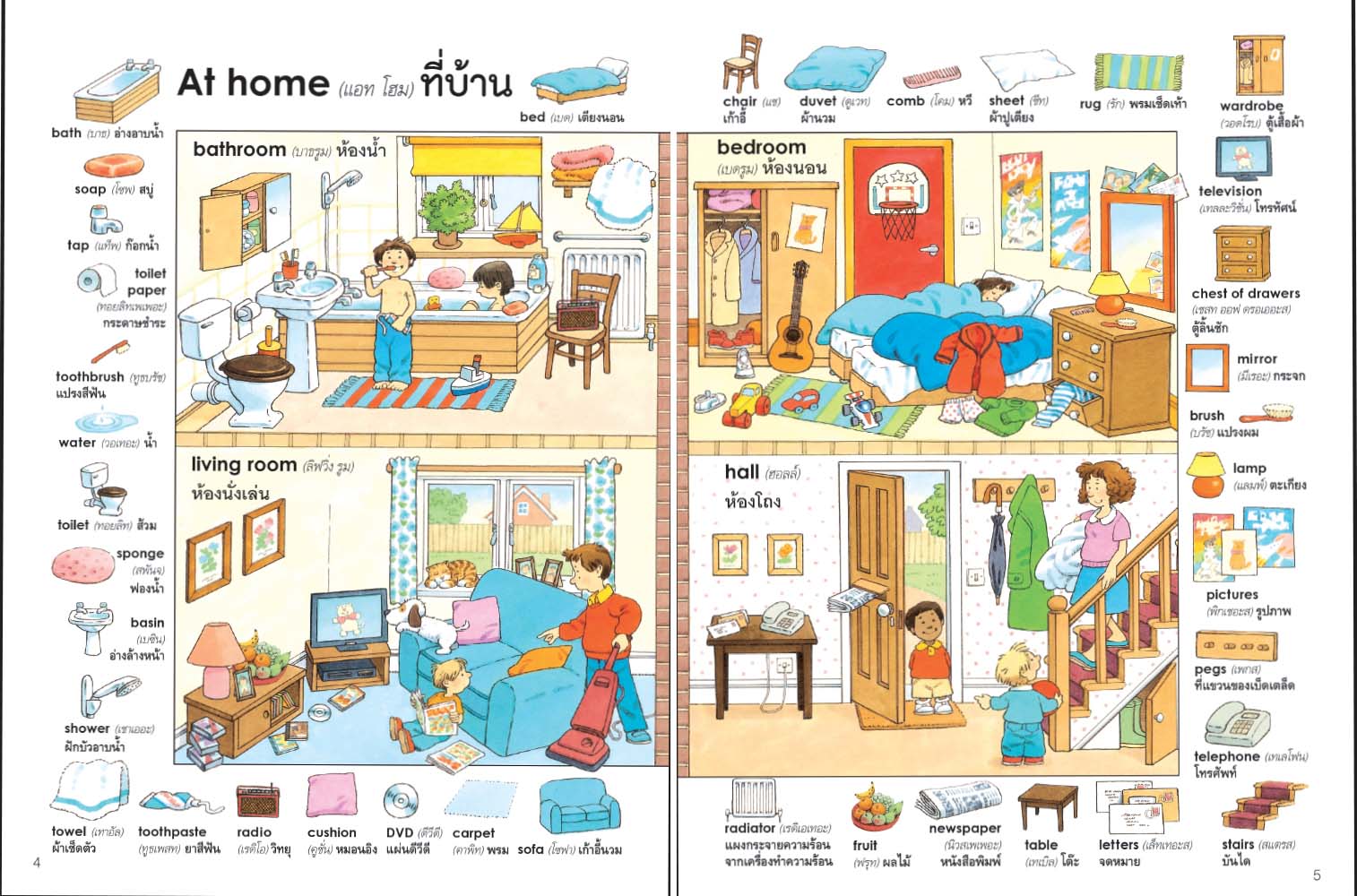 1000 คำศัพท์ภาษาอังกฤษสำหรับเด็ก (ปกใหม่) | Nanmeebooks